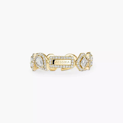 [Lumi]Diamond Wedding Ring My Twin