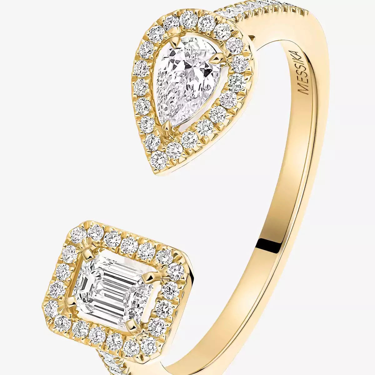 [Lumi]My Twin Toi Gold Diamond Ring