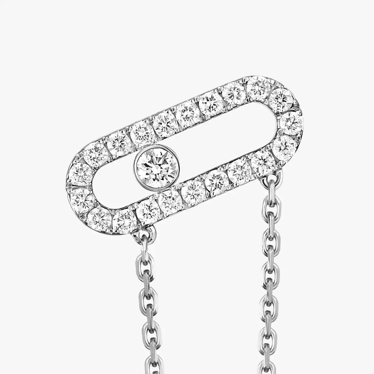 [Lumi]Move Uno Diamond Earrings