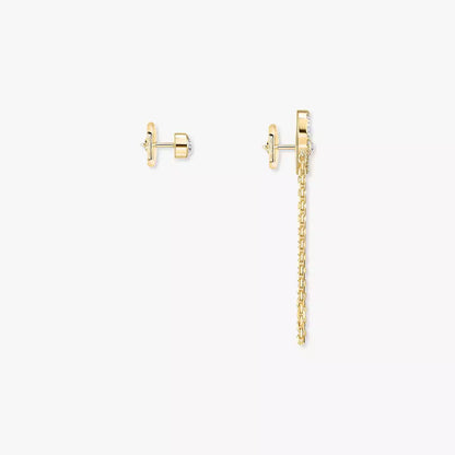 [Lumi]Move Uno Diamond Earrings