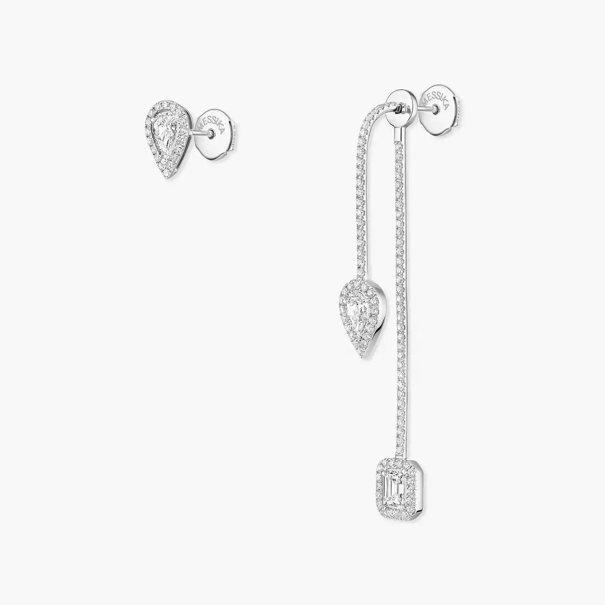 [Lumi Jewels]Diamond Drop Earrings My Twin