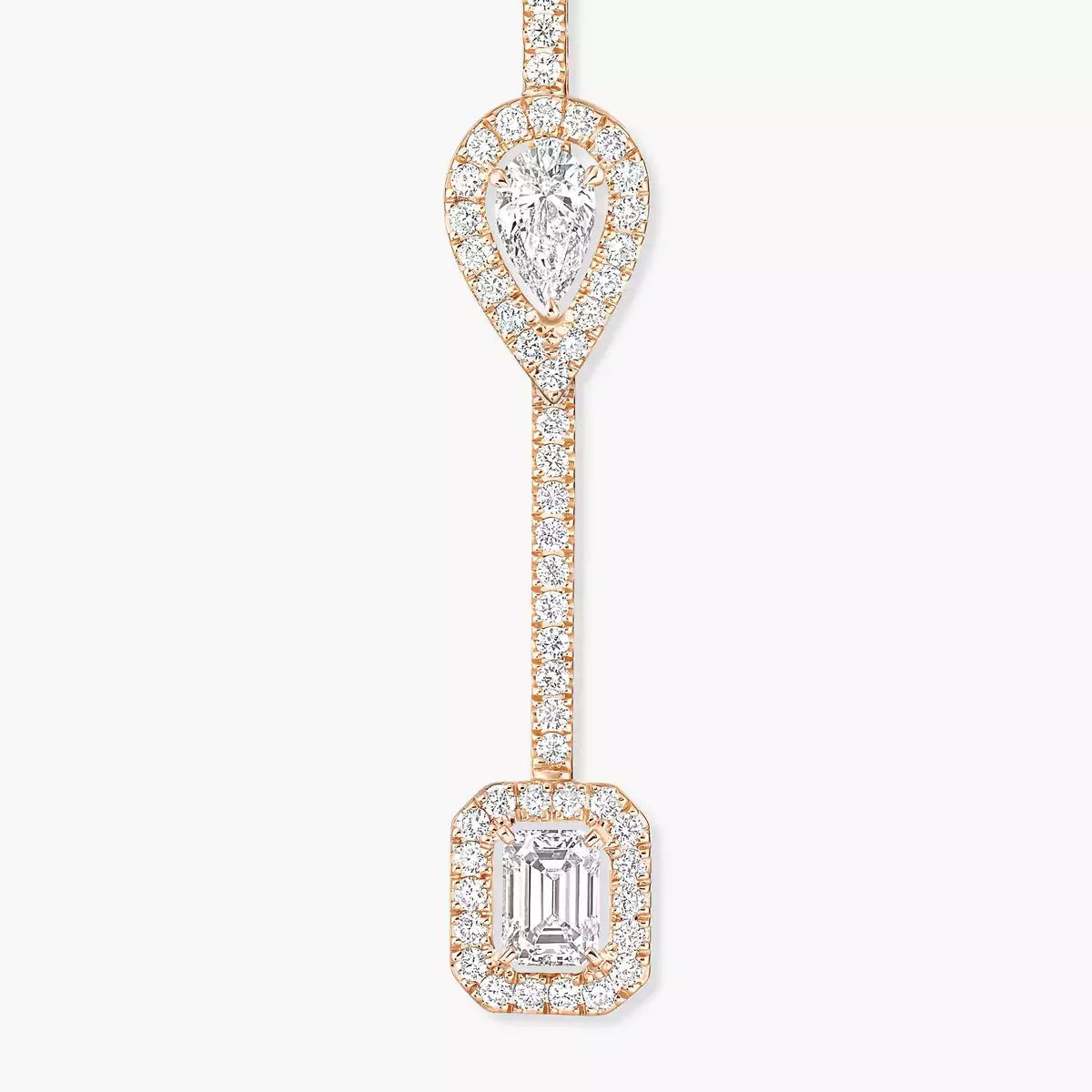 [Lumi]Diamond Drop Earrings My Twin