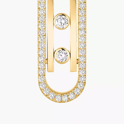 [Lumi]Diamond Pendant Earrings Move 10Th