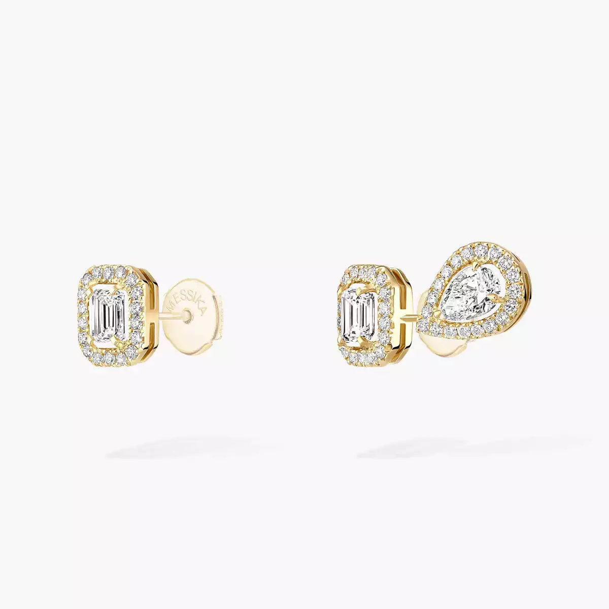 [Lumi]Diamond Earrings 0,10ct My Twin 1+2