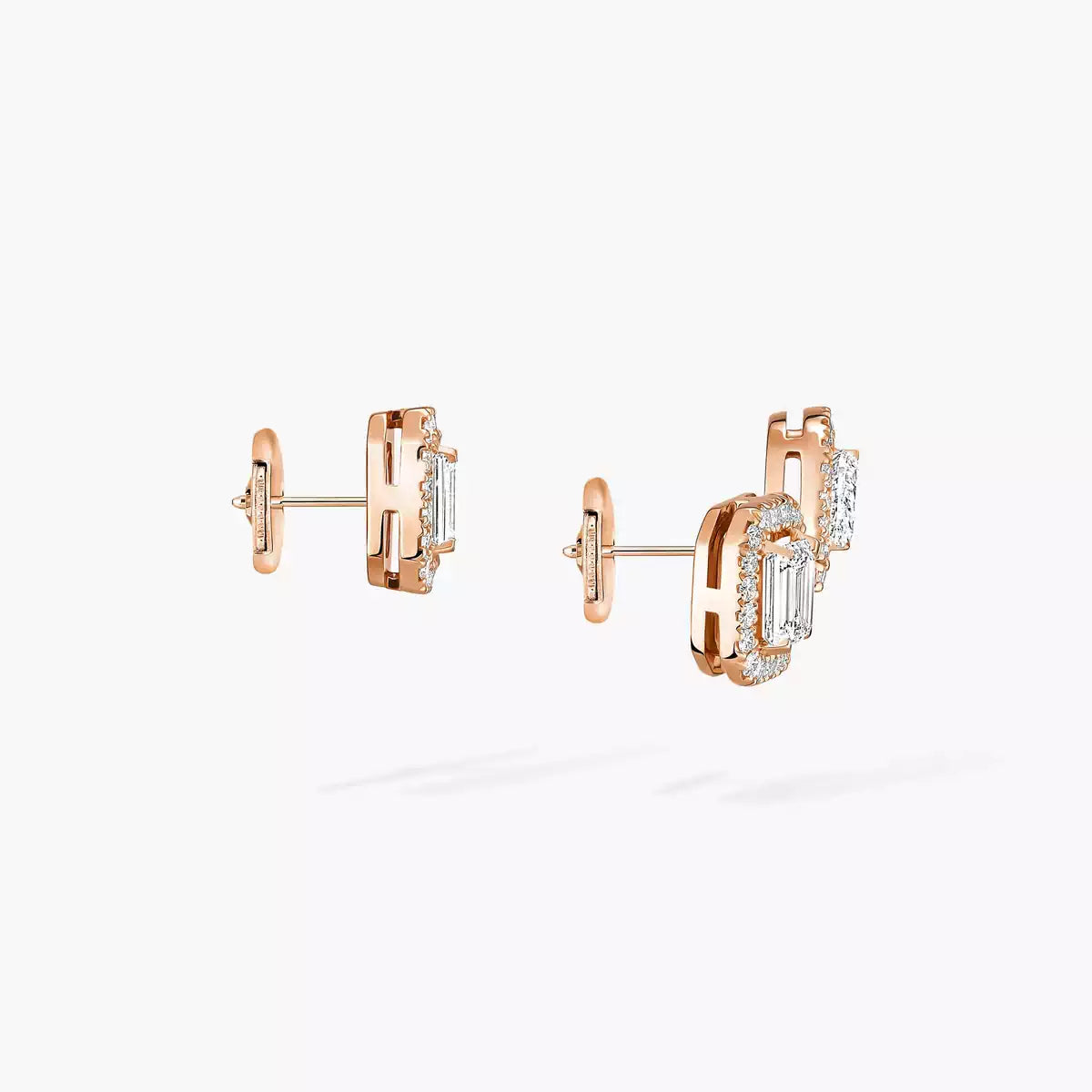 [Lumi]Diamond Earrings 0,10ct My Twin 1+2