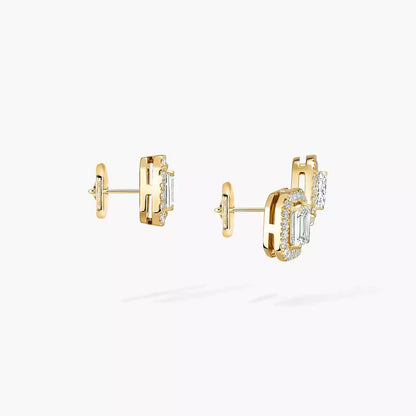 [Lumi]Diamond Earrings 0,10ct My Twin 1+2