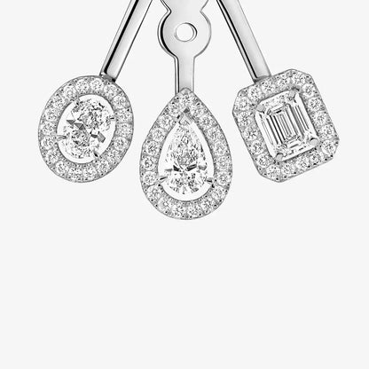 [Lumi] My Twin Trio  Diamond Earrings