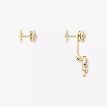 [Lumi] My Twin Trio  Diamond Earrings