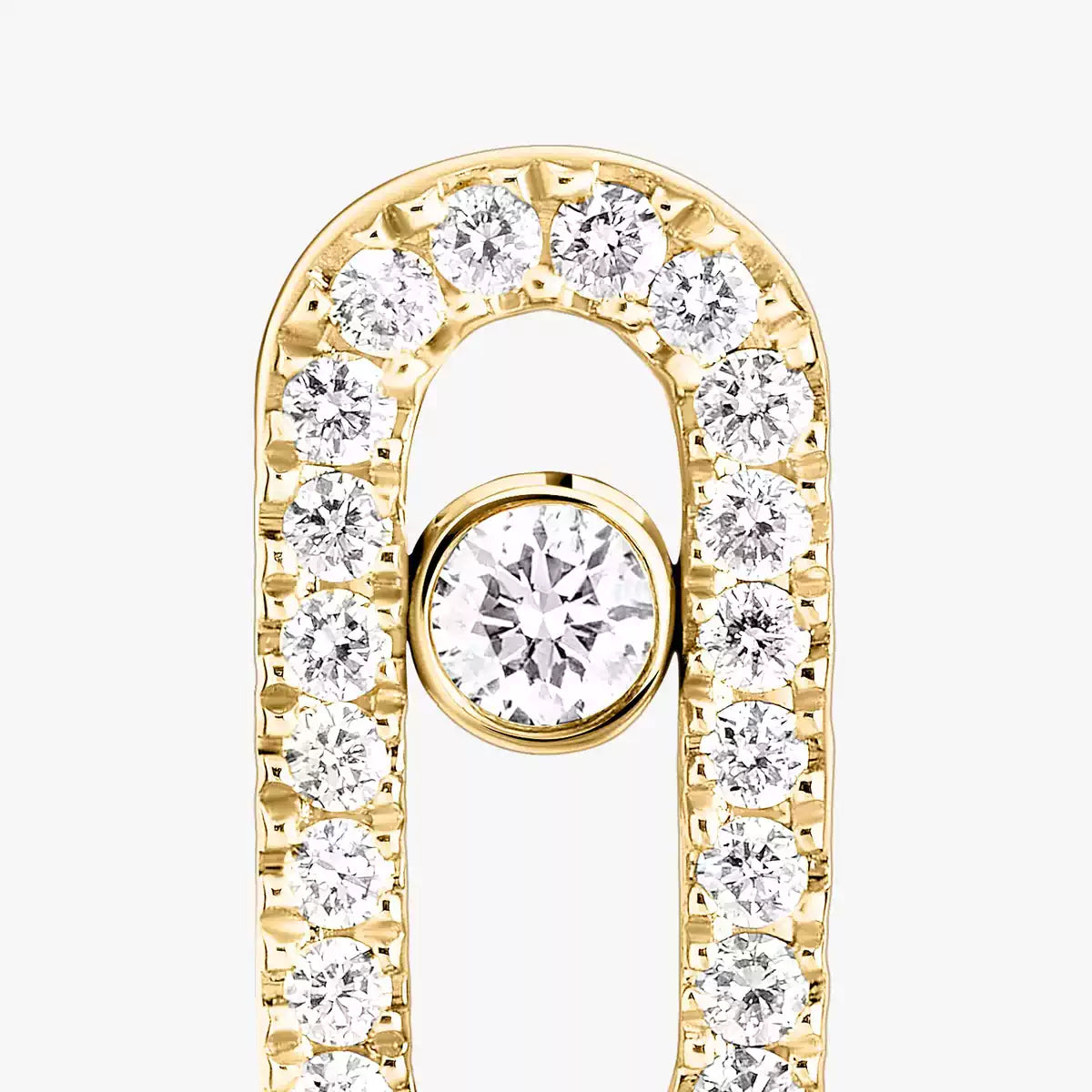[Lumi]Move Uno Diamond Earrings