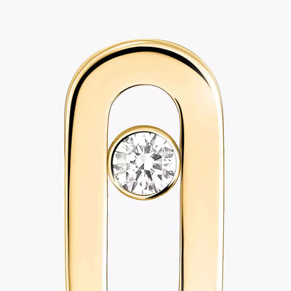 [Lumi]Move Uno Diamond Stud Earrings