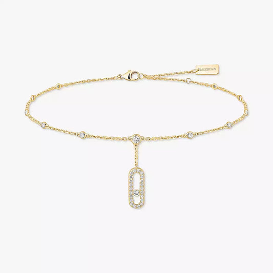 [Lumi Jewels] Move Uno pav¨¦ ankle bracelet