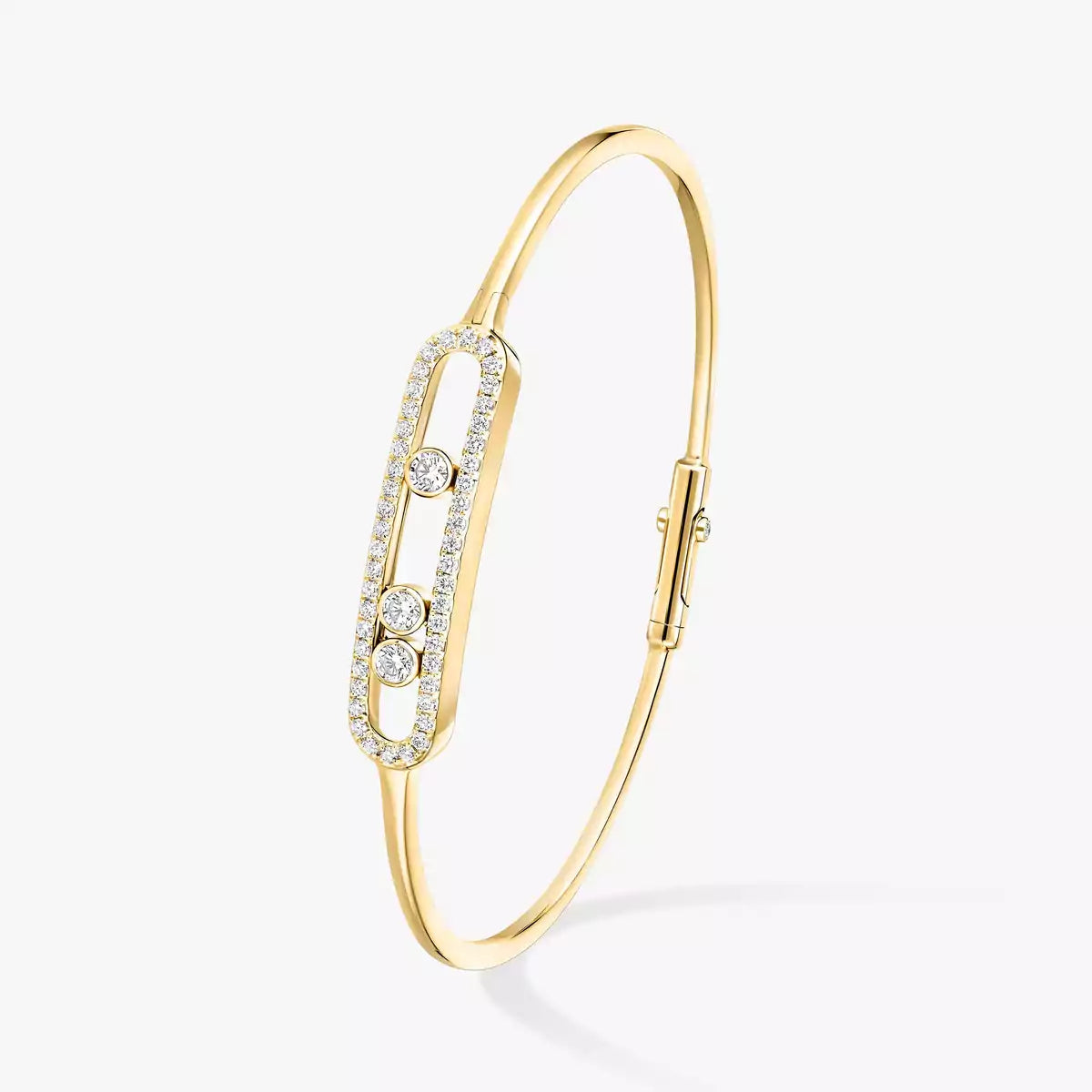 [Lumi]Move Pav茅 Diamond Bangle Bracelet M