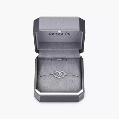 [Lumi]Lucky Eye Pave-Set Diamond Bracelet