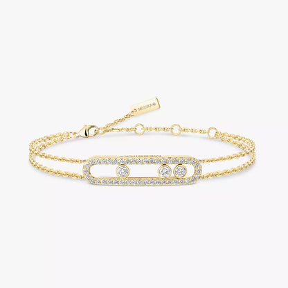 [Lumi] Move Classique pav茅 bracelet