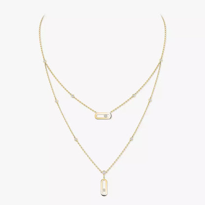 [Lumi] Move Uno Diamond Necklace