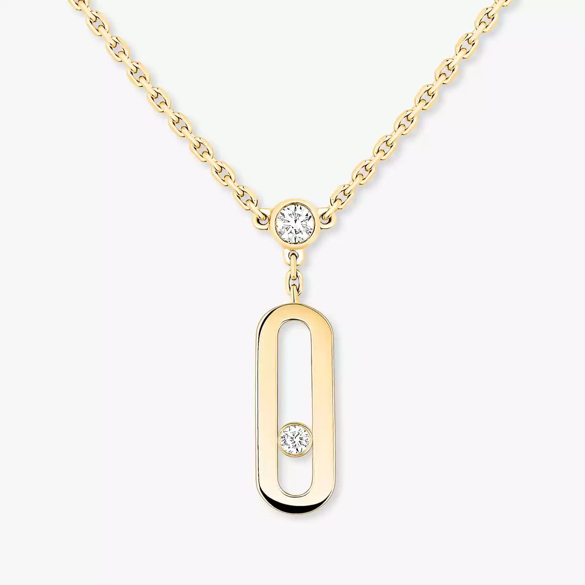 [Lumi] Move Uno Diamond Necklace