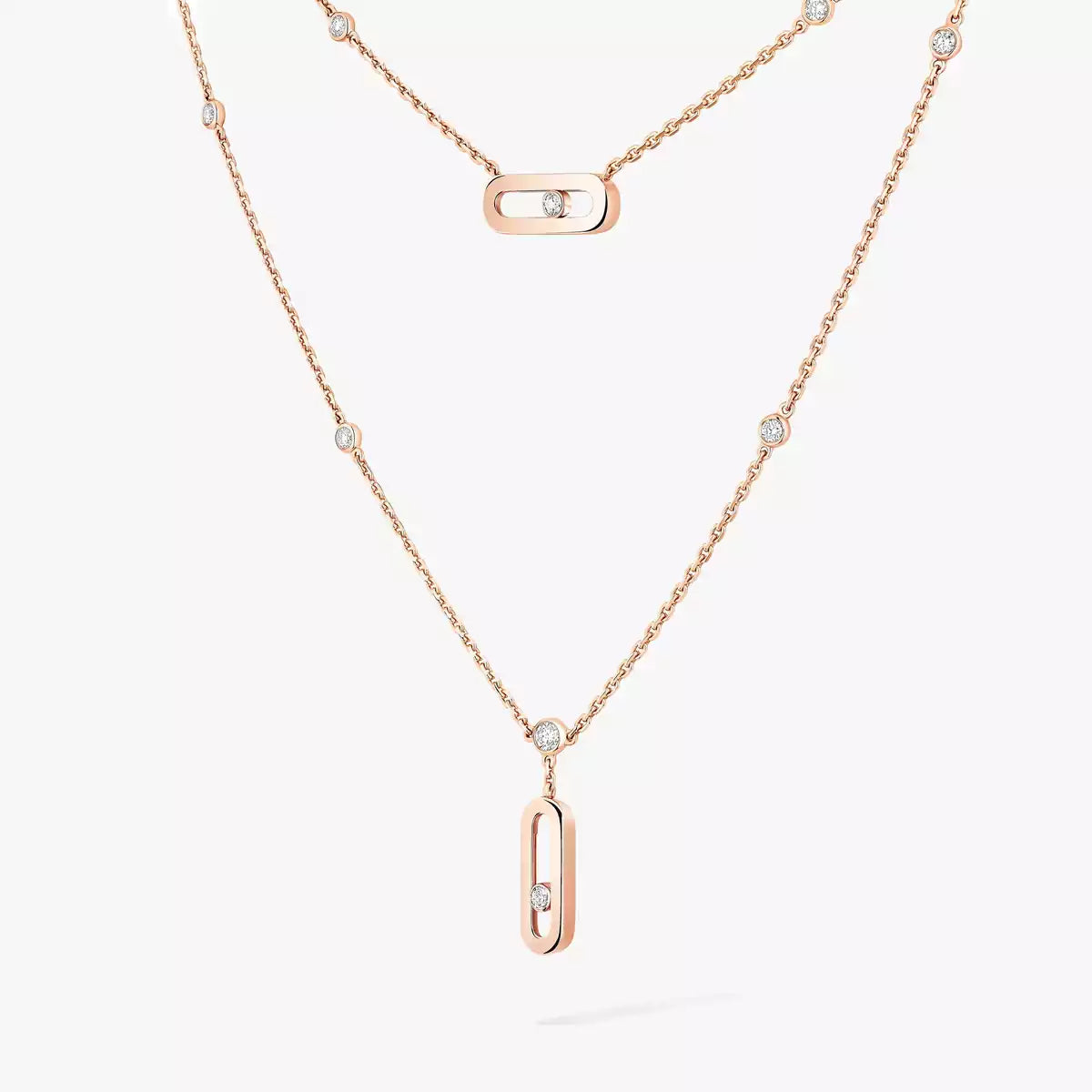 [Lumi] Move Uno Diamond Necklace