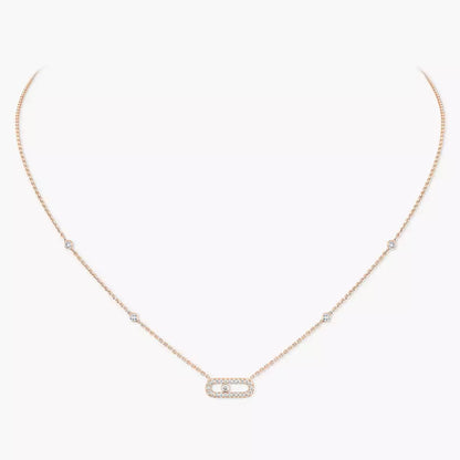 [Lumi Jewels]Diamond Necklace Move Uno