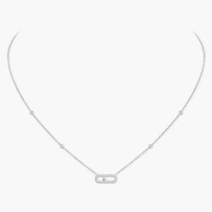 [Lumi Jewels]Diamond Necklace Move Uno