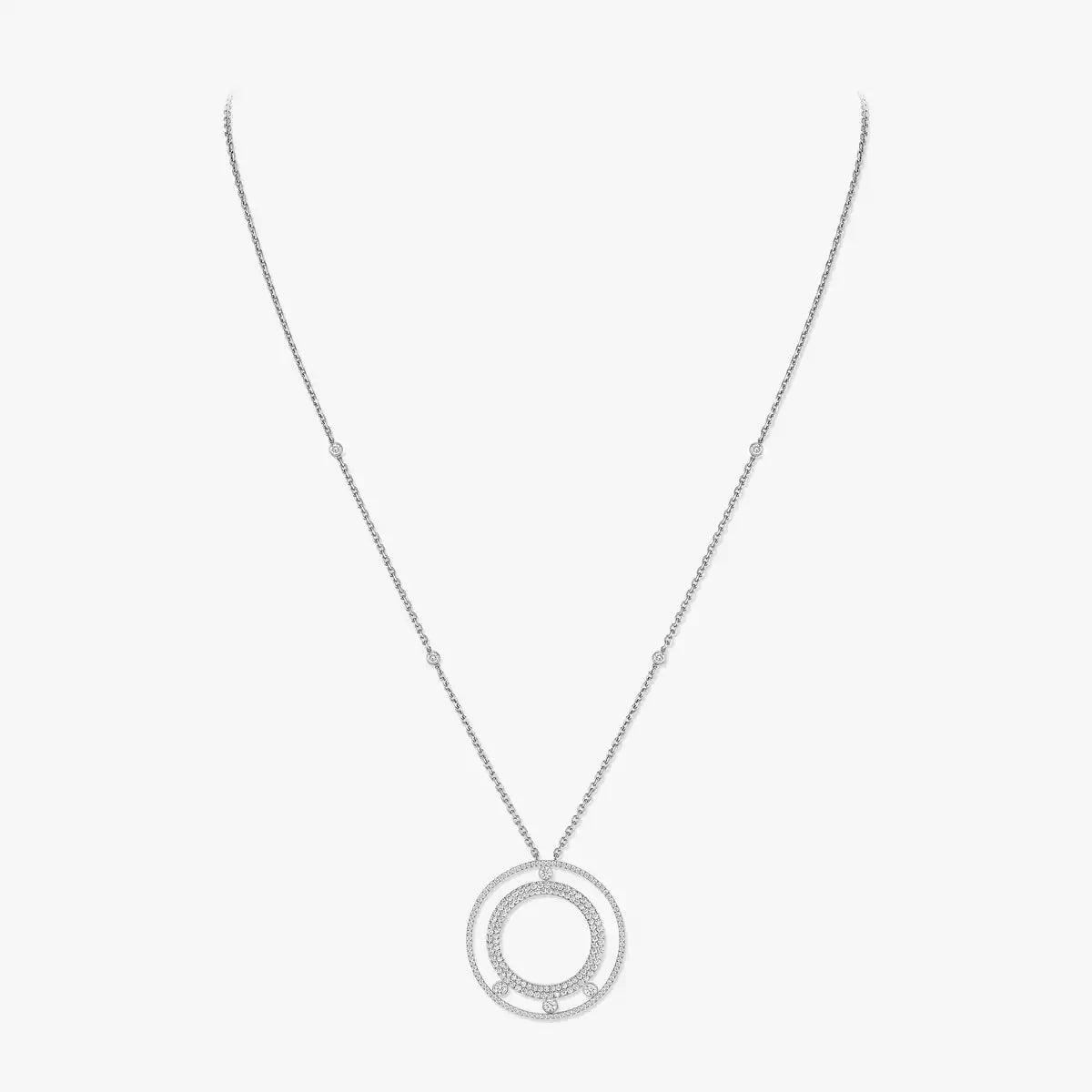 [Lumi]Move Romane Long Pave_-Set Diamond Necklace