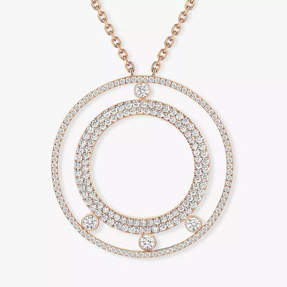 [Lumi]Move Romane Long Pave_-Set Diamond Necklace