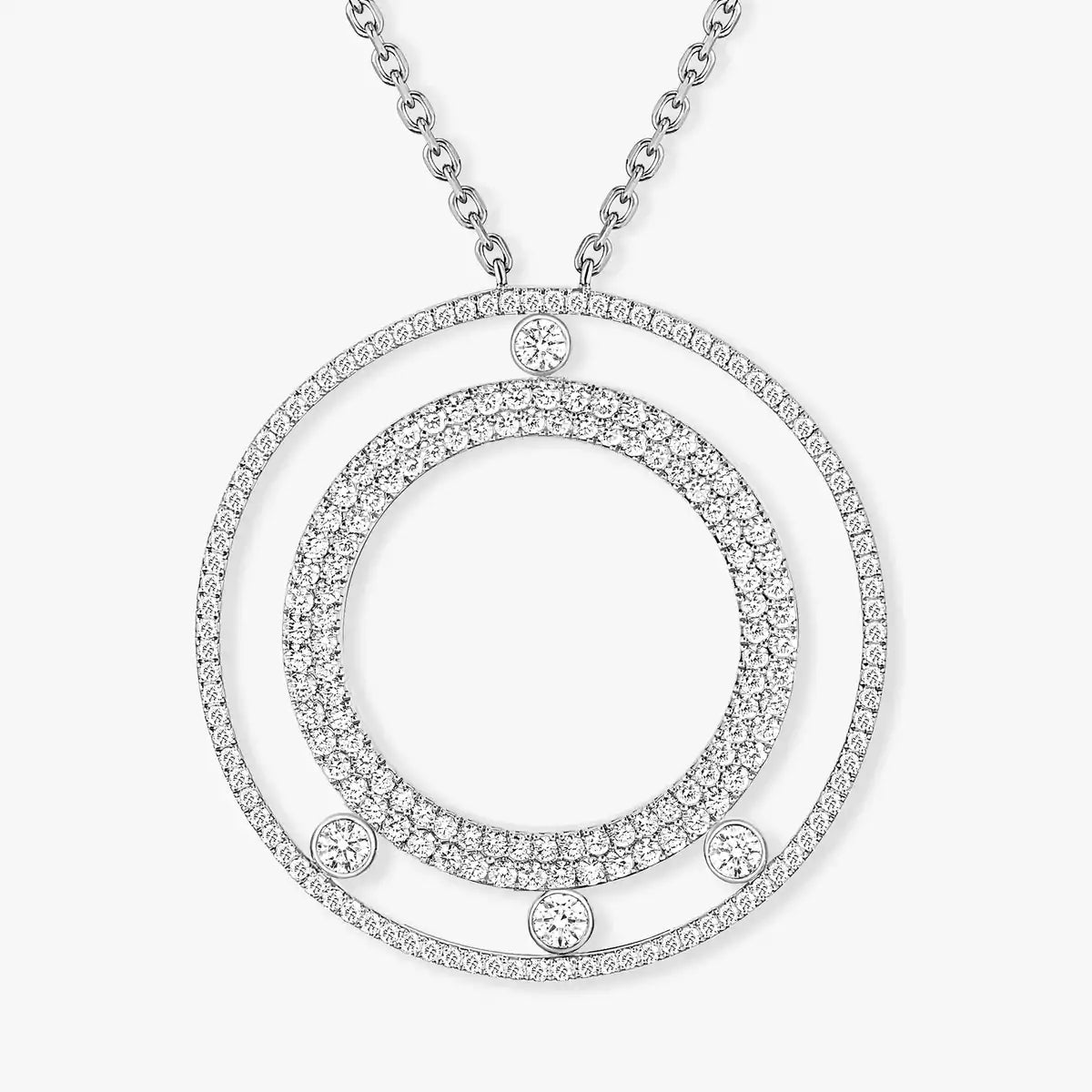[Lumi]Move Romane Long Pave_-Set Diamond Necklace