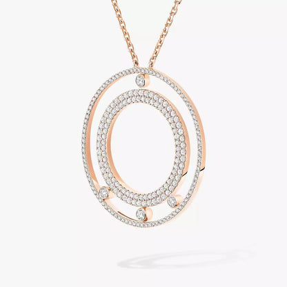 [Lumi Jewels]Move Romane Long Pave_-Set Diamond Necklace