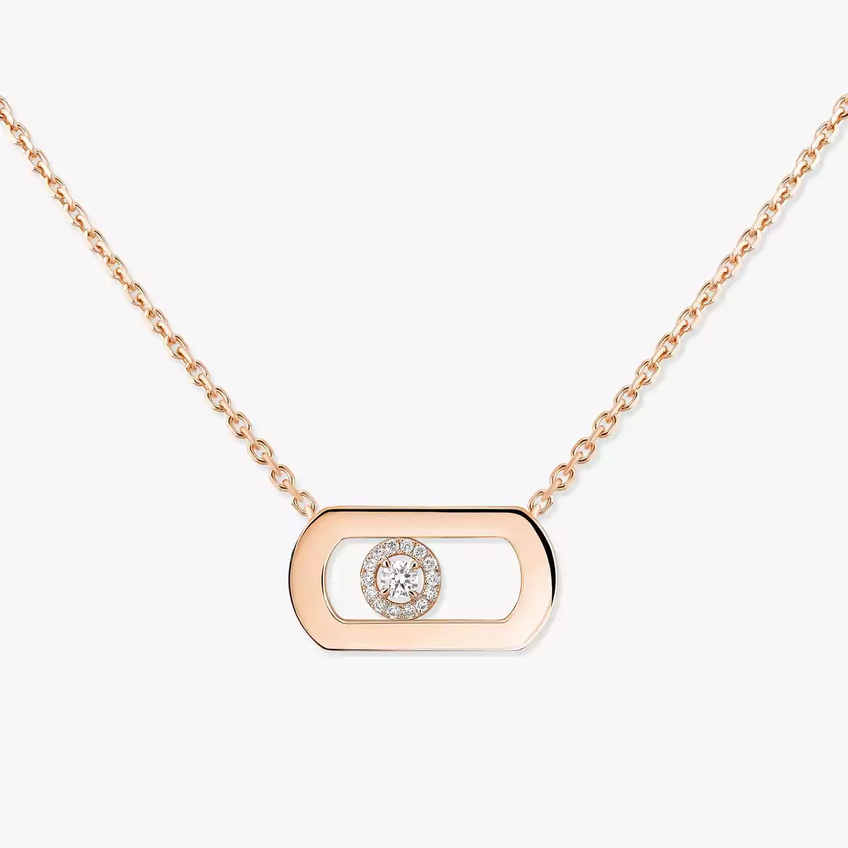 [Lumi]So Move Diamond Necklace in Gold