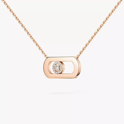 [Lumi]So Move Diamond Necklace in Gold