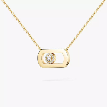 [Lumi]So Move Diamond Necklace in Gold