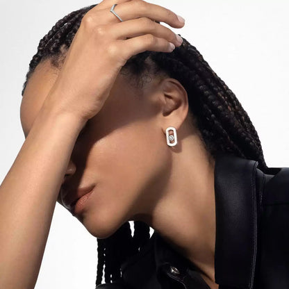 [Lumi]So Move Diamond Earrings in Yellow Gold