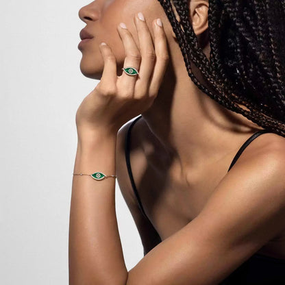 [Lumi Jewels]Lucky Eye Diamond Bracelet