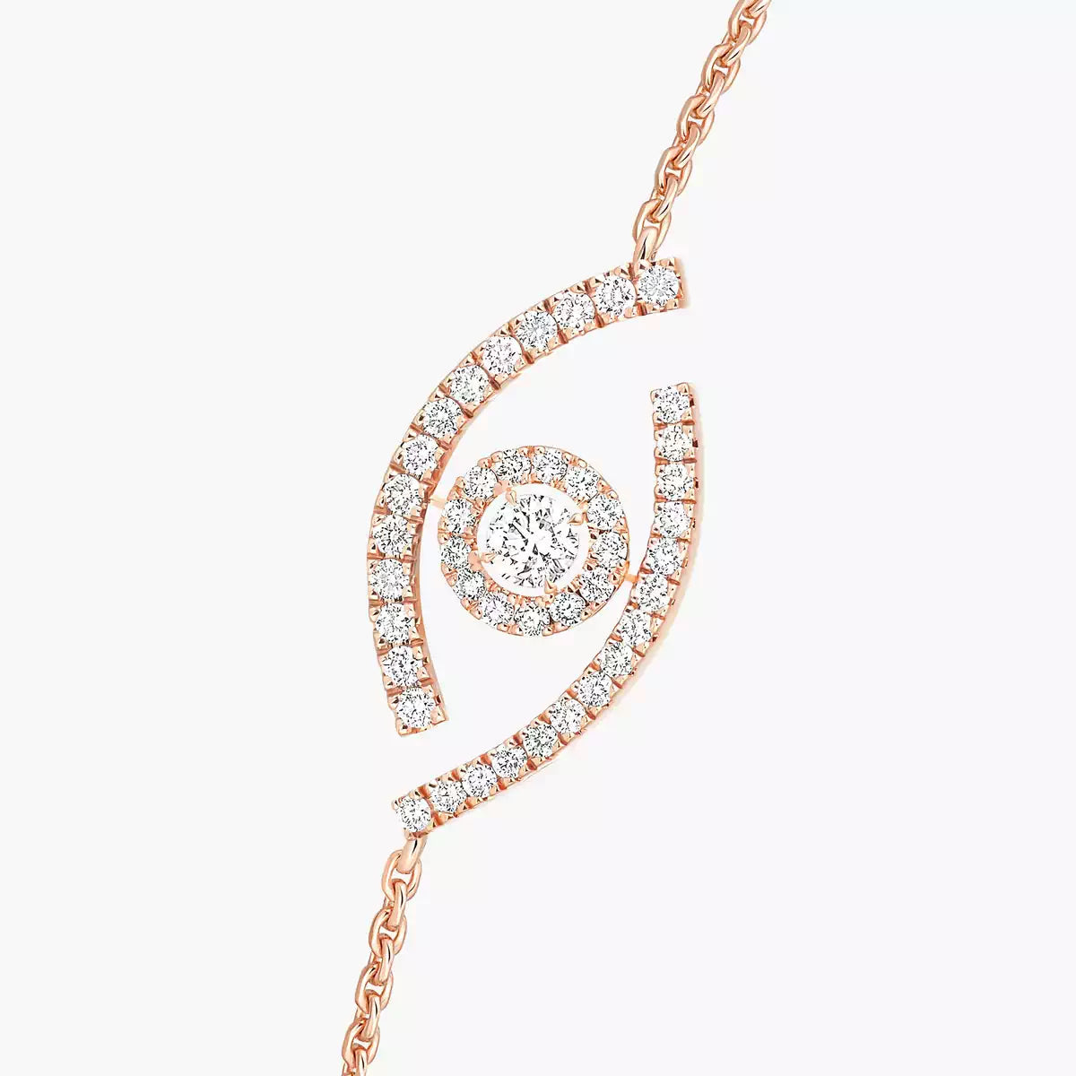[Lumi]Lucky Eye Pave-Set Diamond Bracelet