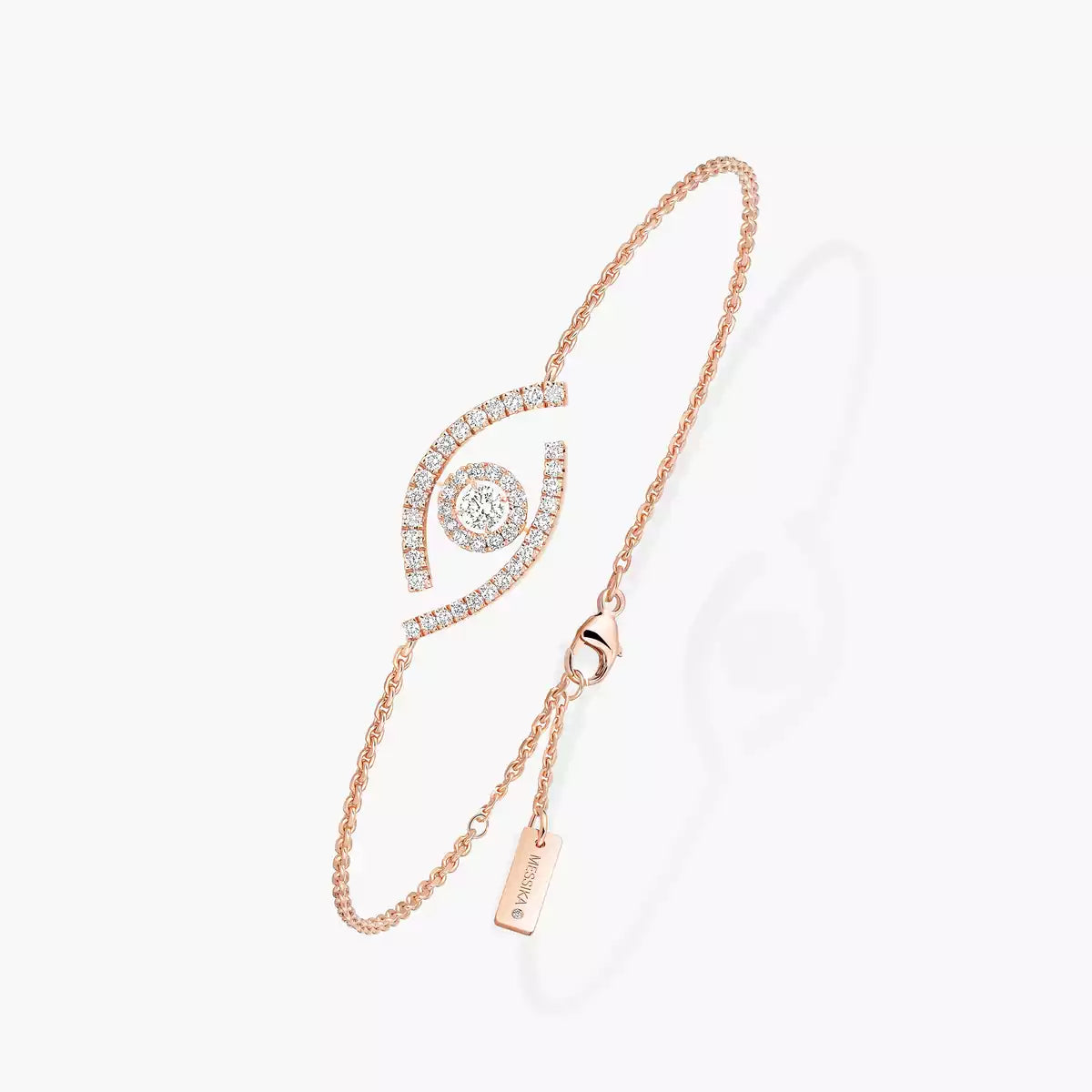 [Lumi]Lucky Eye Pave-Set Diamond Bracelet