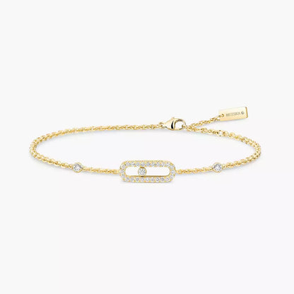 [Lumi]Move Uno Diamond Bracelet