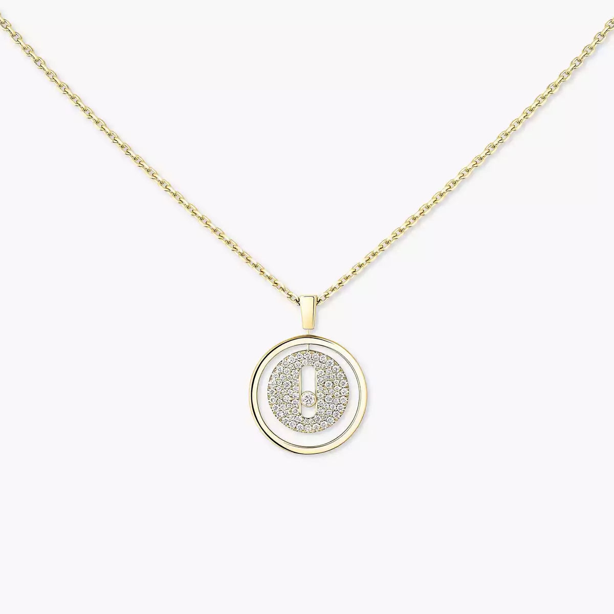 [Lumi] Lucky Move Diamond Necklace