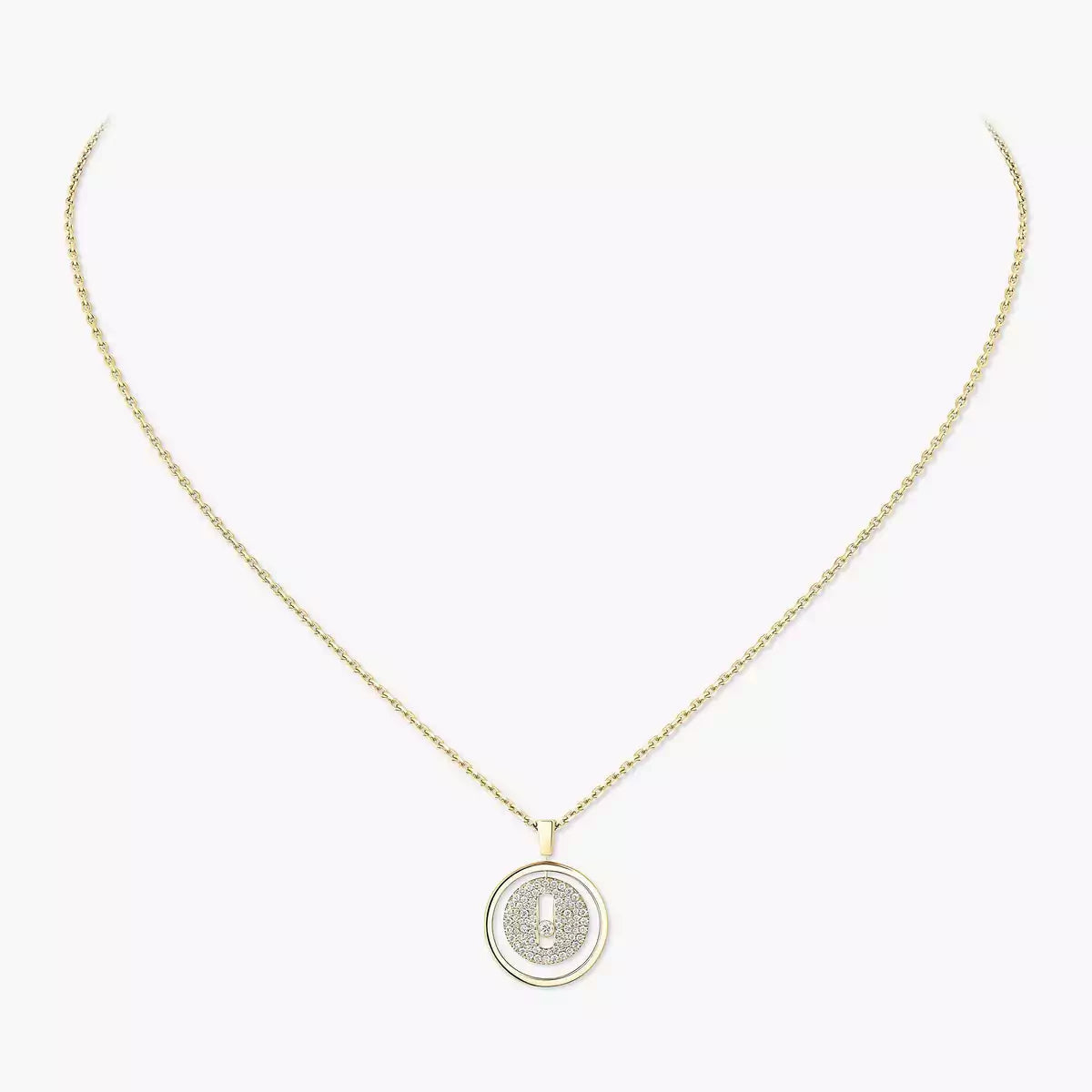 [Lumi] Lucky Move Diamond Necklace