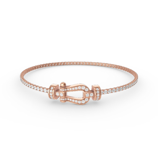[Lumi Jewellery]FORCE  HORSESHOE  DIAMOND TENNIS BRACELET