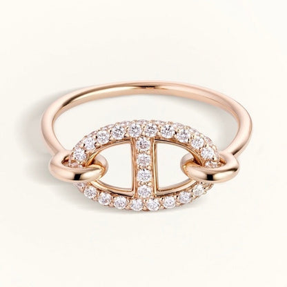 [Lumi Jewellery]RONDE SMALL DIAMOND RING