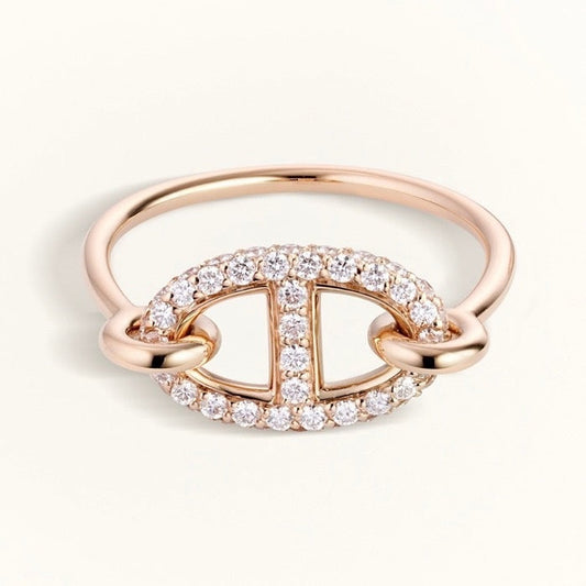 [Lumi Jewellery]RONDE SMALL DIAMOND RING