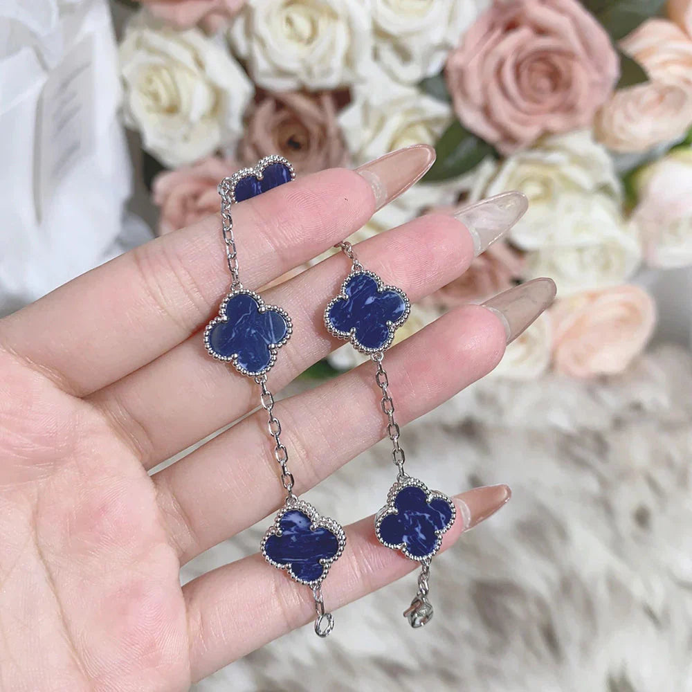 [Lumi Jewellery]CLOVER 5 MOTIF PIETERSITE BRACELET COLLECTION