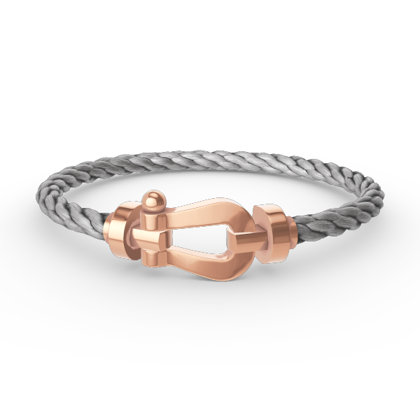 [Lumi Jewellery]FORCE LARGE HORSESHOE NO DIAMOND BRACELET ROSE GOLD