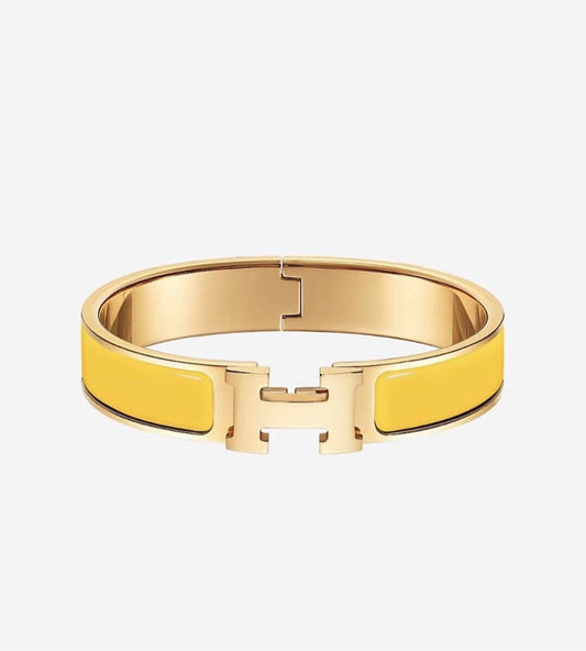 [Lumi Jewellery]H YELLOW BRACELET