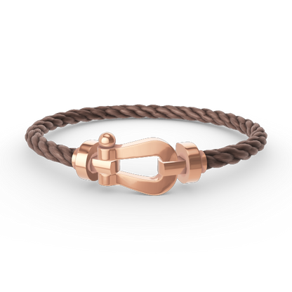 [Lumi Jewellery]FORCE LARGE HORSESHOE NO DIAMOND BRACELET ROSE GOLD