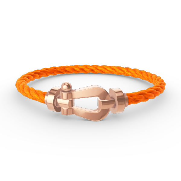 [Lumi Jewellery]FORCE LARGE HORSESHOE NO DIAMOND BRACELET ROSE GOLD