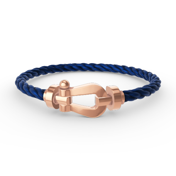 [Lumi Jewellery]FORCE LARGE HORSESHOE NO DIAMOND BRACELET ROSE GOLD