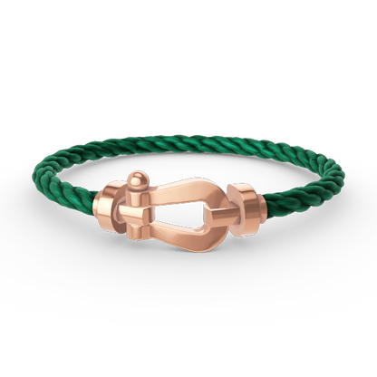 [Lumi Jewellery]FORCE LARGE HORSESHOE NO DIAMOND BRACELET ROSE GOLD