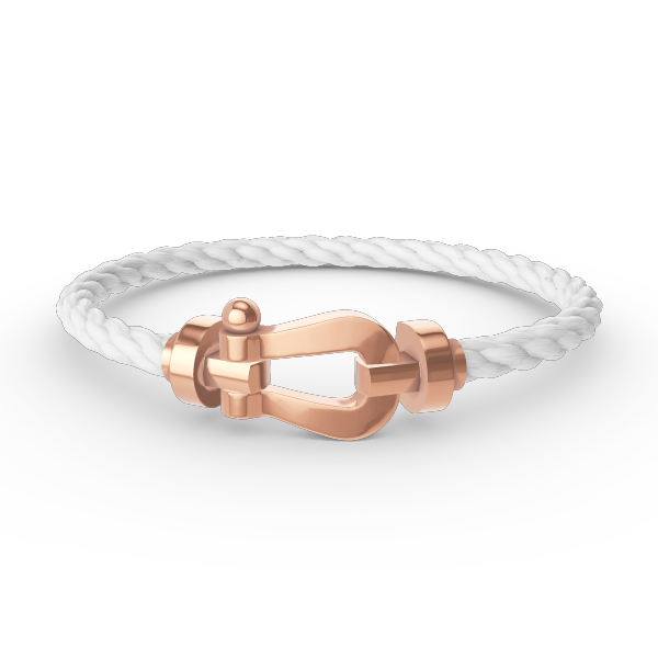 [Lumi Jewellery]FORCE LARGE HORSESHOE NO DIAMOND BRACELET ROSE GOLD