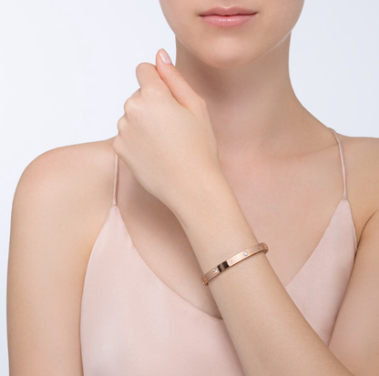 [Lumi Jewellery]LOVE BRACELET 6.1MM 4 DIAMONDS
