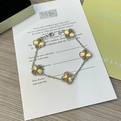 [Lumi Jewellery] CLOVER 5 MOTIF LASER BRACELET COLLECTION